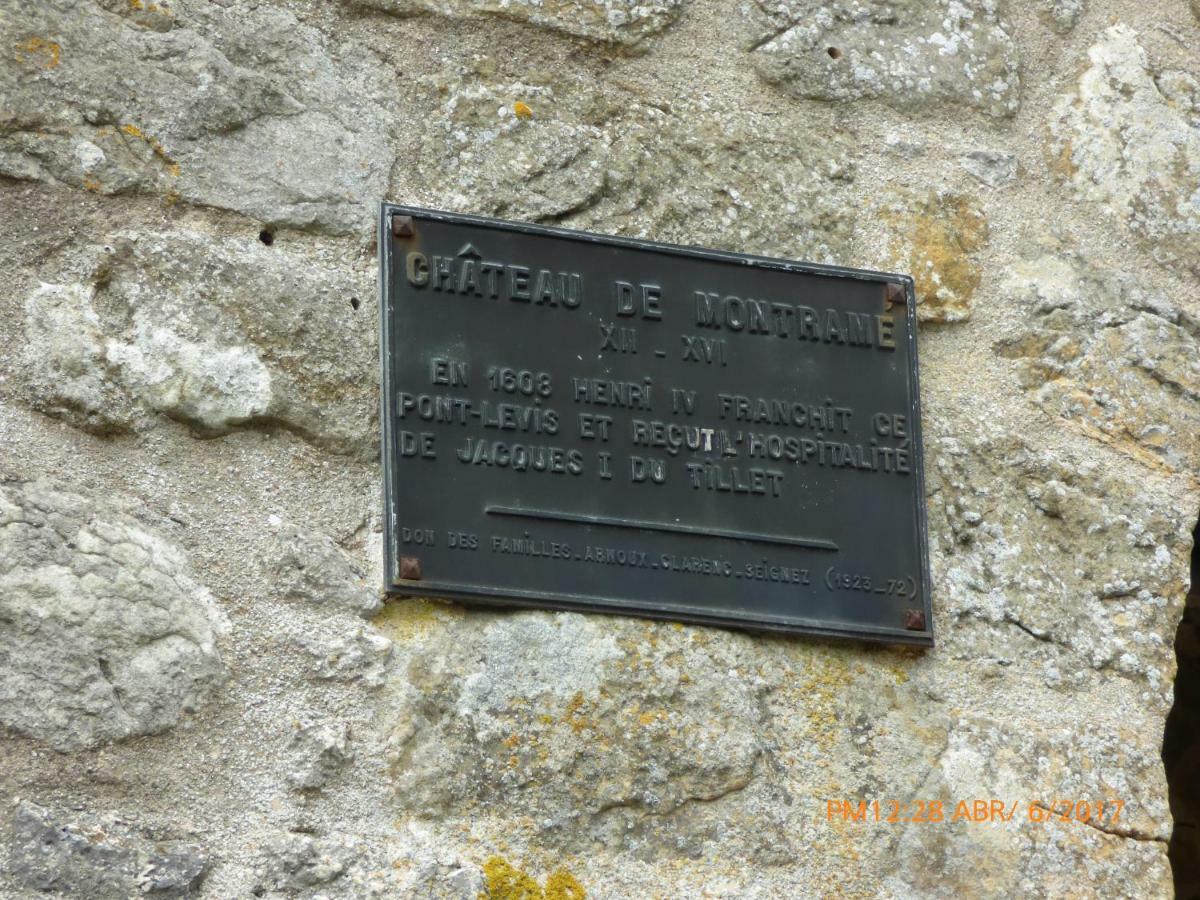 Chateau De Montrame Soisy-Bouy Екстериор снимка